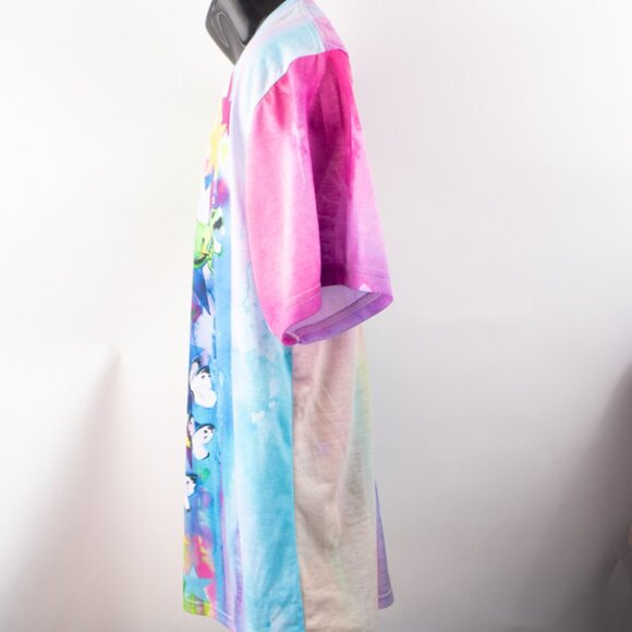 Herotime Lora Zombie T-Shirt Unisex XL Dino Fairy Meow-Rex Tie Die - Picture 6 of 9